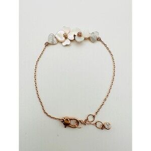 Kate spade precious pansy mother of pearl bracelet 7.75”